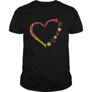 Peace Heart Flowers Shirt